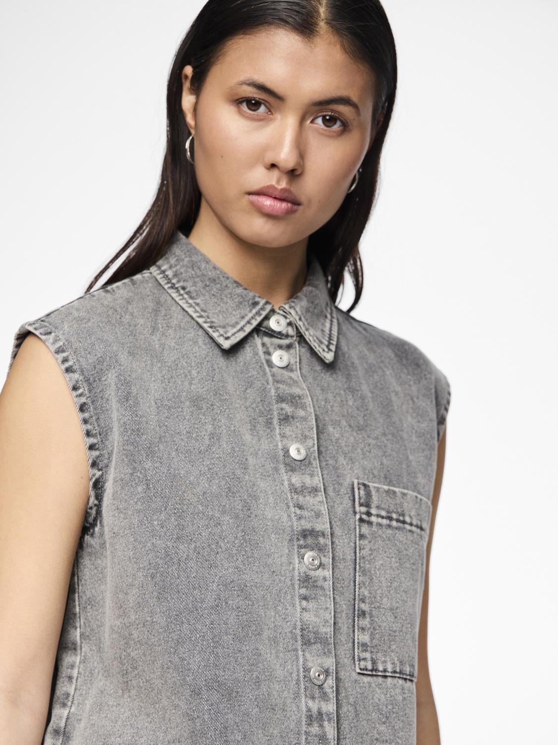 PCABBI Dress - Light Grey Melange